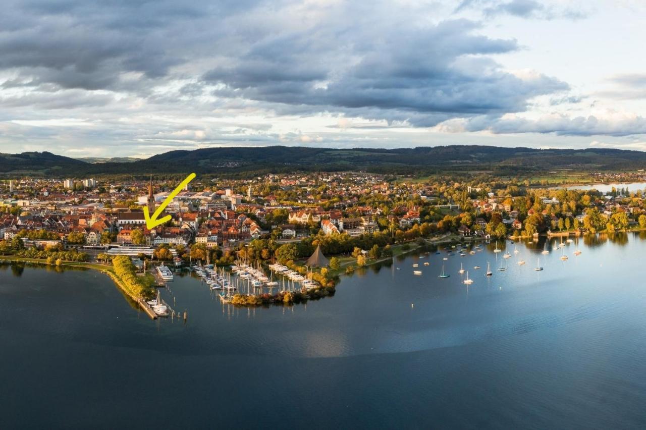 See- Und Altstadthaeusle - Alles Direkt Vor Der Haustuer - Bodenseeufer Natur Altstadt Bahnhof Bora-Sauna - Klein Und Super Zentral Zum See Oepnv Stadt Natur Etc - Appartement Historica Radolfzell am Bodensee Exteriér fotografie